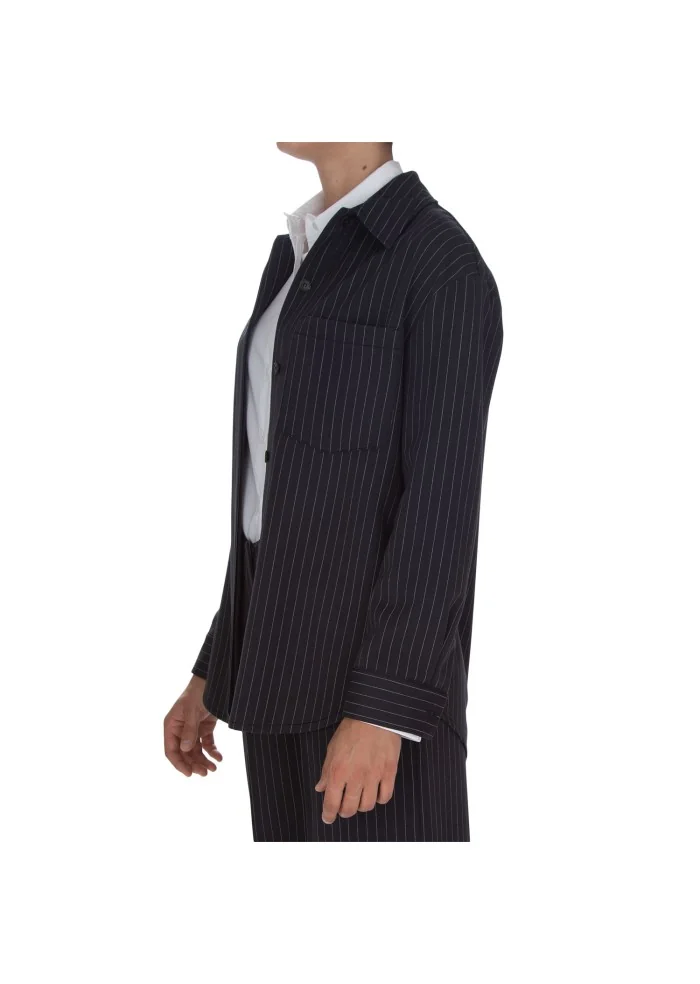 KARTIKA | CAMICIA RIGHE TASCHINA BLU Convenienza