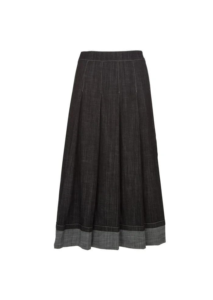 KARTIKA | GONNA LUNGA BALZE NERO Presa