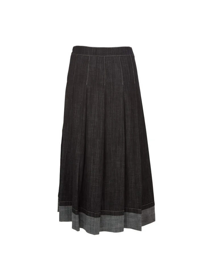 KARTIKA | GONNA LUNGA BALZE NERO Presa