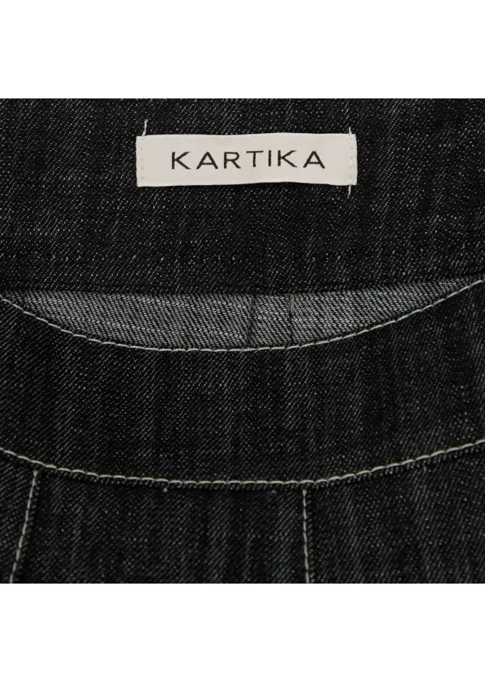 KARTIKA | GONNA LUNGA BALZE NERO Presa