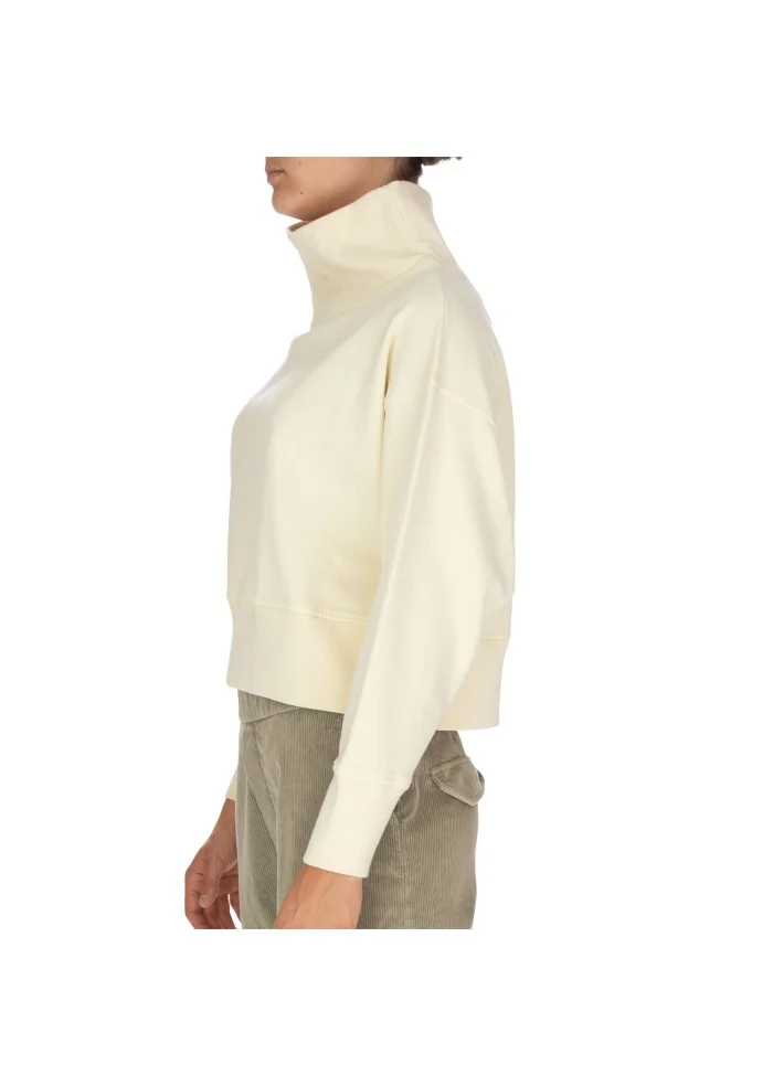 NOUMENO CONCEPT | MAGLIONE COLLO ALTO BIANCO PANNA Economico
