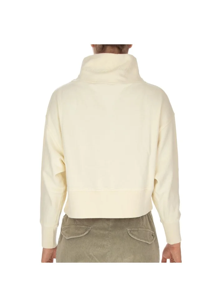 NOUMENO CONCEPT | MAGLIONE COLLO ALTO BIANCO PANNA Economico