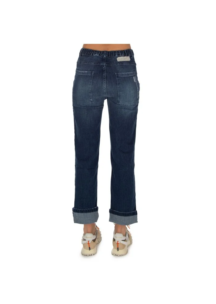NOUMENO CONCEPT | JEANS VITA ELASTICA BLU Offerte
