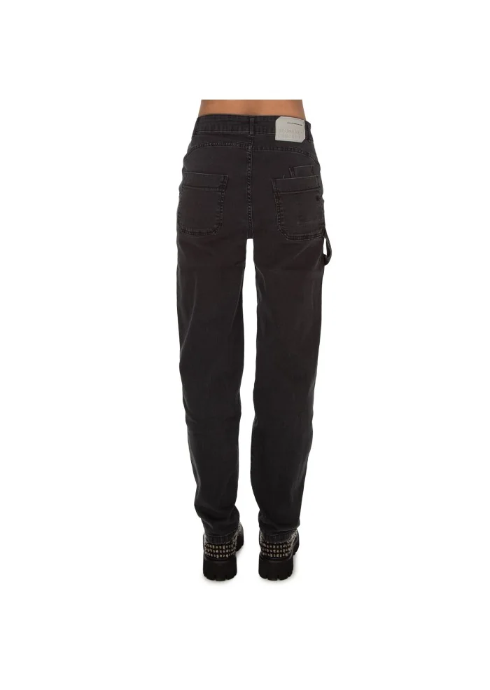 NOUMENO CONCEPT | JEANS GAMBA DRITTA NERO Black Friday