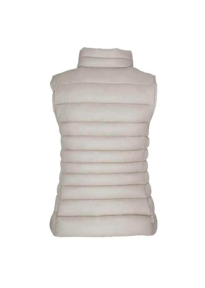 SAVE THE DUCK | GILET PIUMINO IRIS19 LYNN BEIGE Vendita Economica