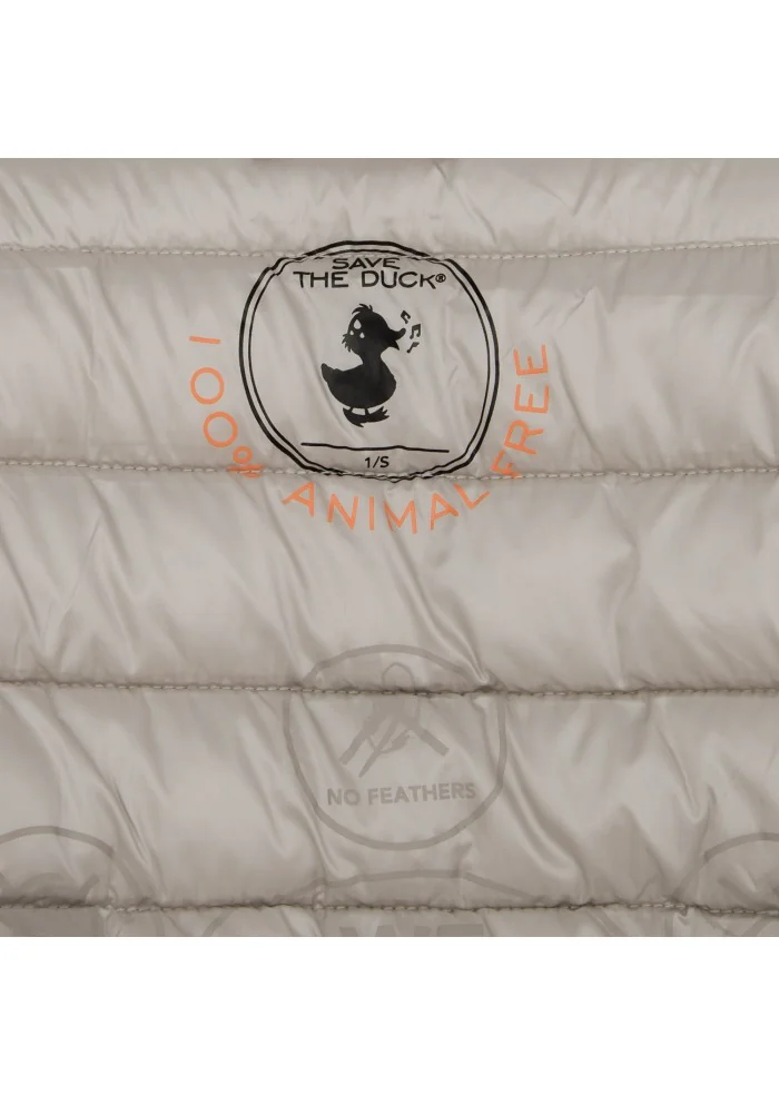 SAVE THE DUCK | GILET PIUMINO IRIS19 LYNN BEIGE Vendita Economica