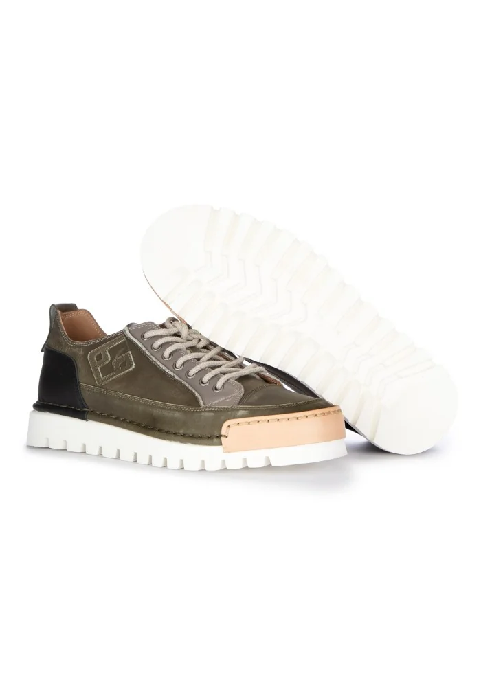 BNG REAL SHOES | SNEAKERS LA PATCH MILITARE VERDE Vendite Flash