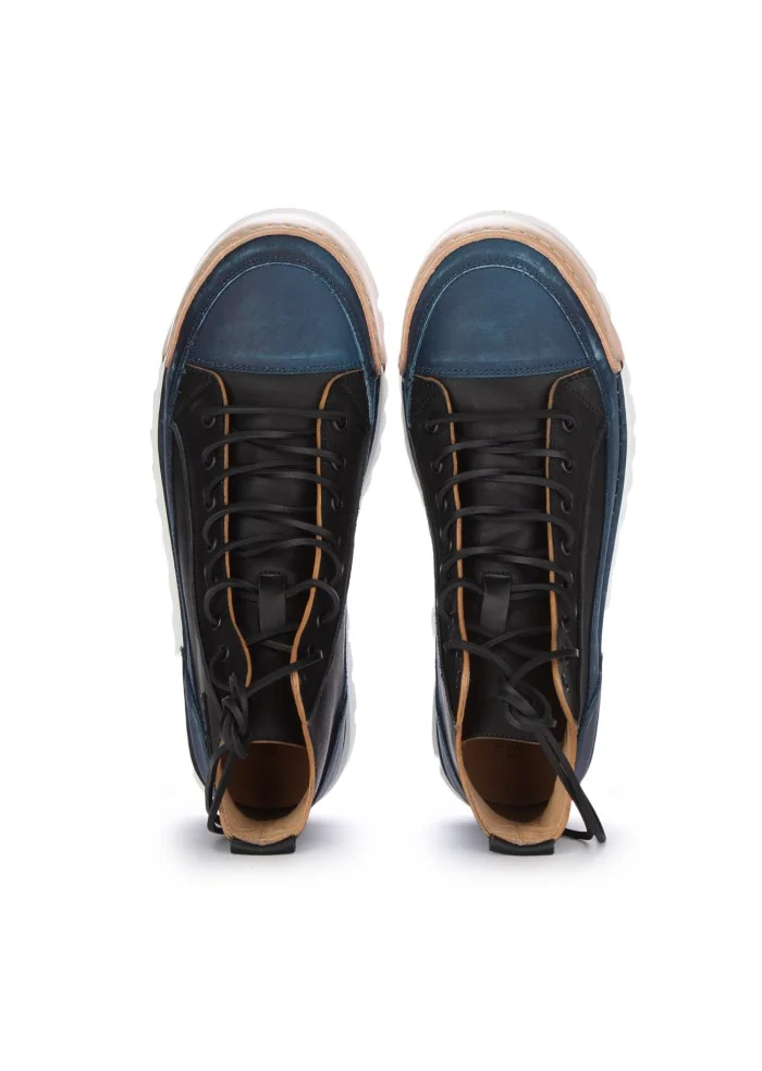 BNG REAL SHOES | SNEAKERS ALTE LA NIGHT BLU NERO Negozio