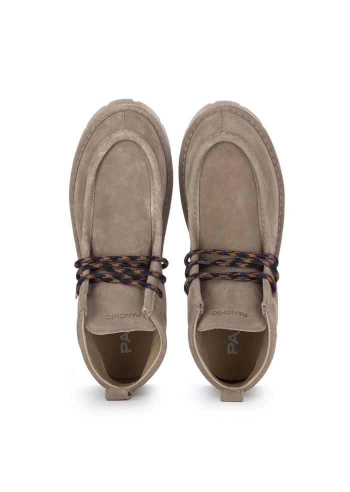 PANCHIC | STIVALETTI ALLACCIATI CREEPER GRIGIO 2025