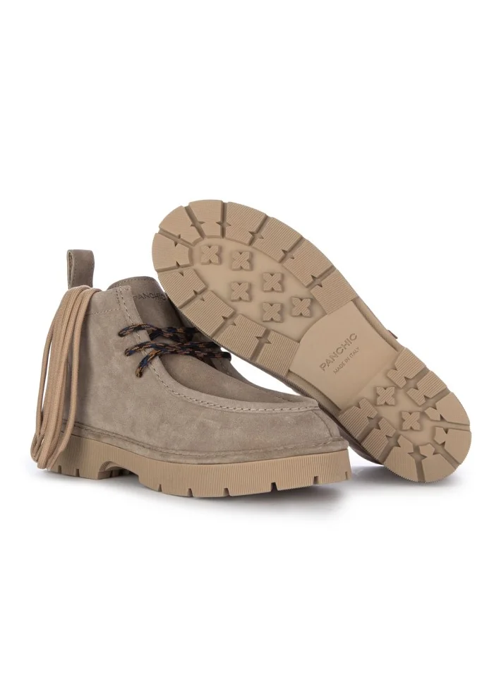 PANCHIC | STIVALETTI ALLACCIATI CREEPER GRIGIO 2025