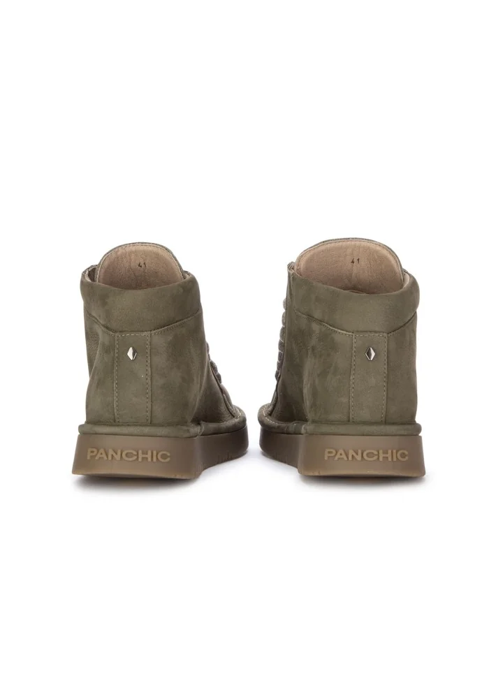PANCHIC | SNEAKERS ALTE PELLE VERDE Italy
