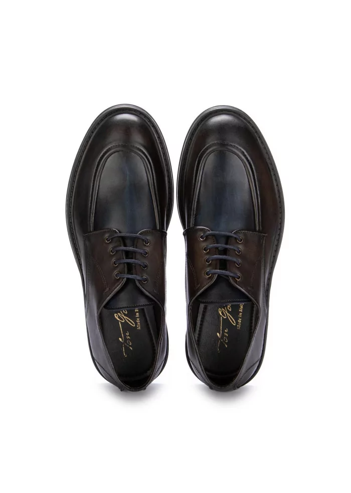 TON GOUT | SCARPE ALLACCIATE MAGICA MARRONE BLU Fino Al -60%