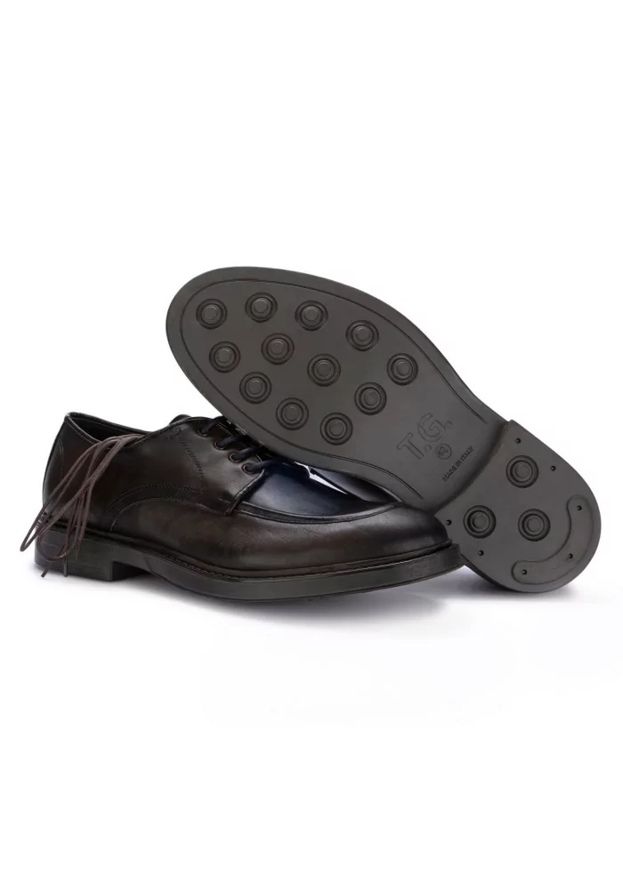 TON GOUT | SCARPE ALLACCIATE MAGICA MARRONE BLU Fino Al -60%