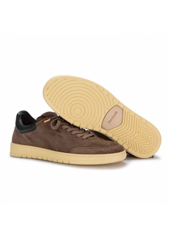 BARRACUDA | SNEAKERS GUGA PELLE SCAMOSCIATA MARRONE Shopping Online