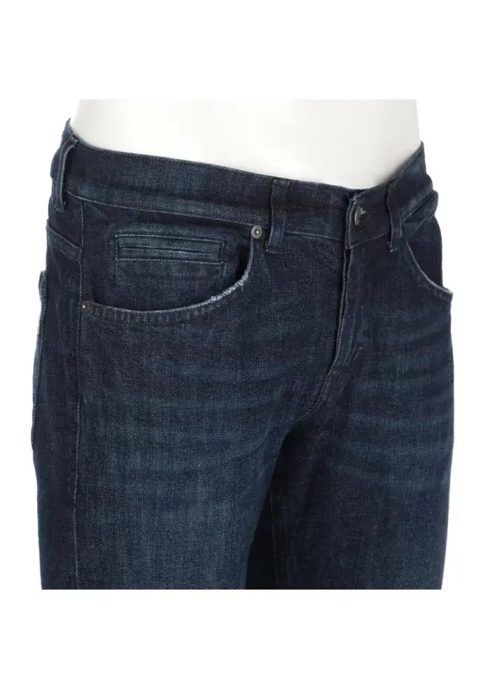 DONDUP | JEANS GEORGE SKINNY BLU SCURO Outlet