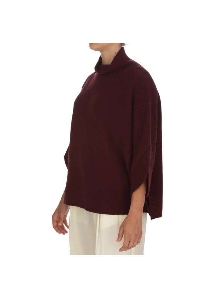 CASHMERE ISLAND | MAGLIONE MONTALCINO BORDEAUX Vendita Calda