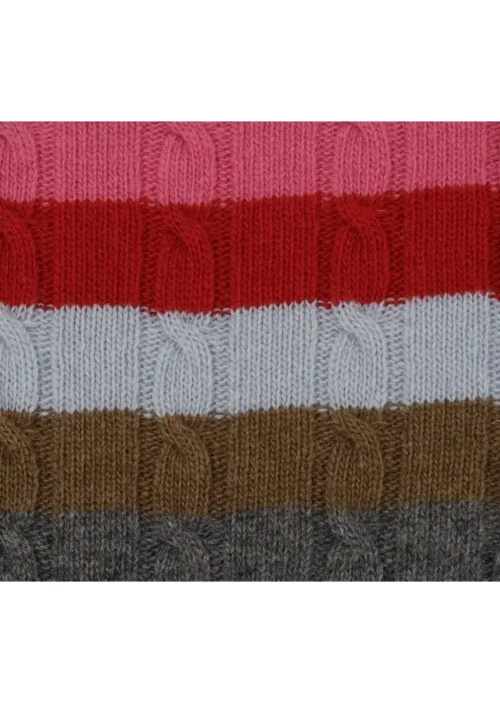 SEMICOUTURE | MAGLIONE DOLCEVITA LANA MULTICOLORE 2025
