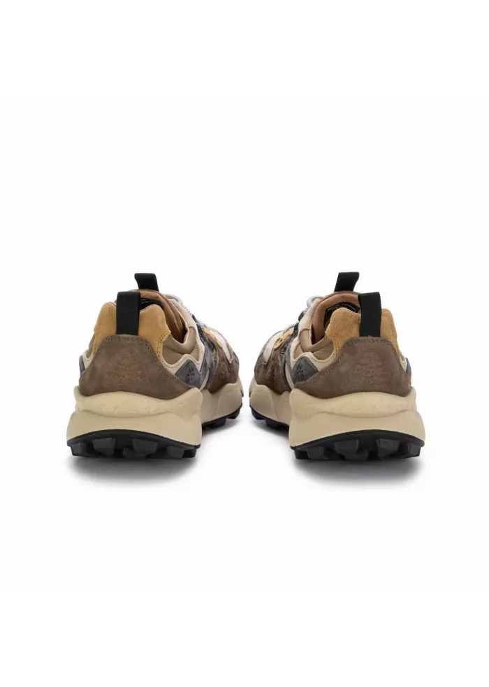 FLOWER MOUNTAIN | SNEAKERS YAMANO 3 CAMOSCIO NYLON MARRONE Fino Al -60%