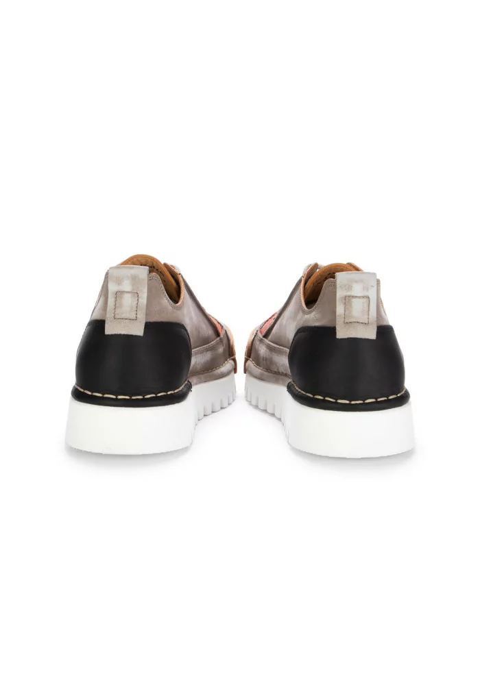 BNG REAL SHOES | SNEAKERS LA PATCH PELLE GRIGIO TORTORA Shopping Online