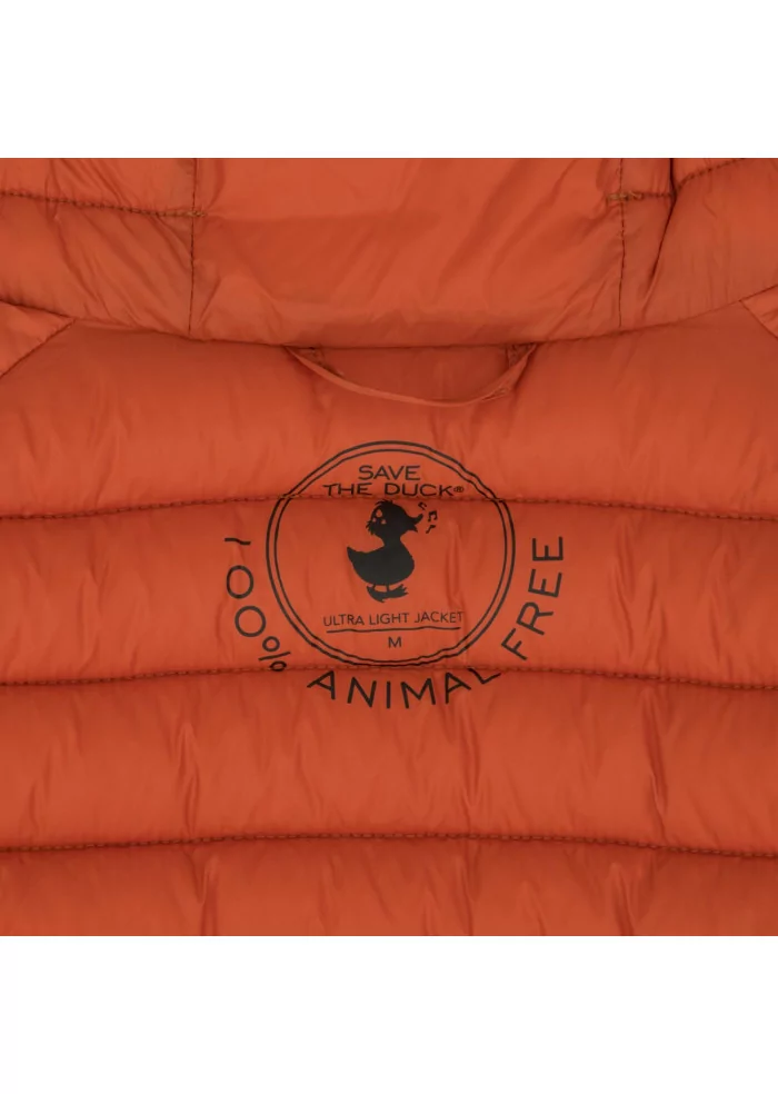 SAVE THE DUCK | PIUMINO GIGA01 DONALD ARANCIONE Sconto