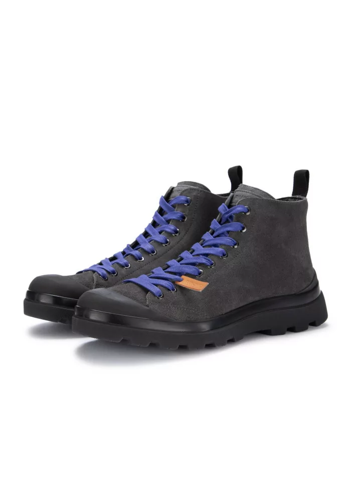 PANCHIC | STIVALETTI ALLACCIATI CAMOSCIO GRIGIO SCURO Online