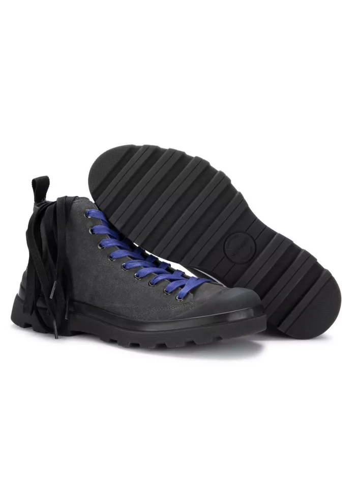 PANCHIC | STIVALETTI ALLACCIATI CAMOSCIO GRIGIO SCURO Online