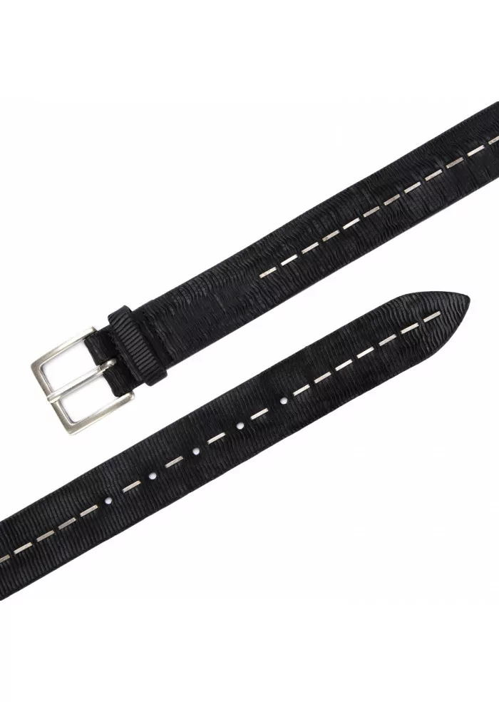 ORCIANI | CINTURA BLADE PUNTI METALLICI NERO Saldi Di Fabbrica