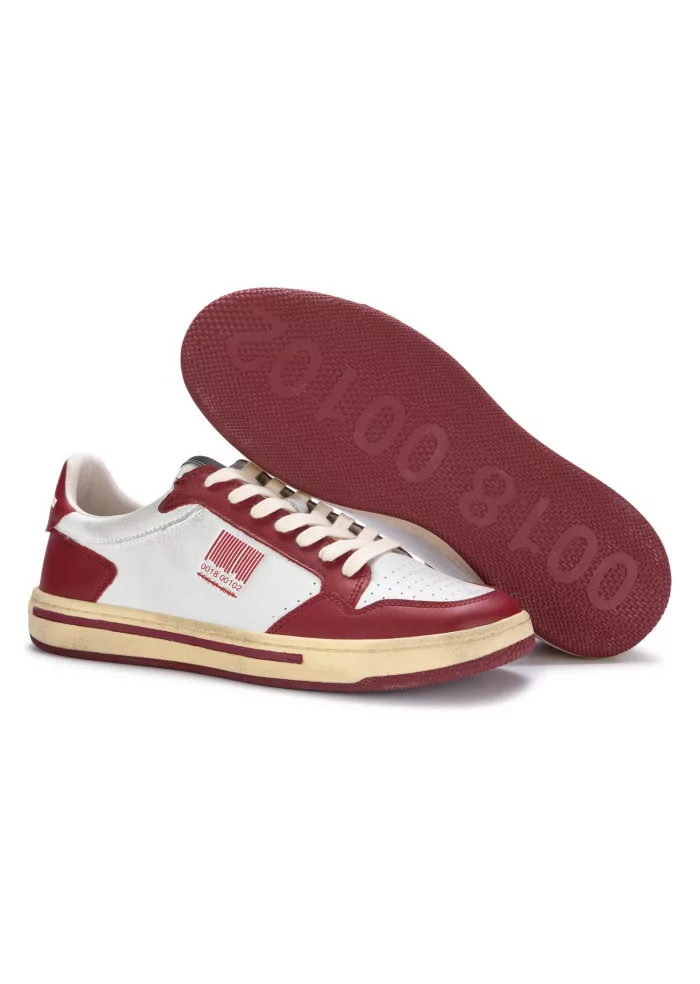 PRO 01 JECT | SNEAKERS P7BM PELLE BIANCO ROSSO Vendite Flash