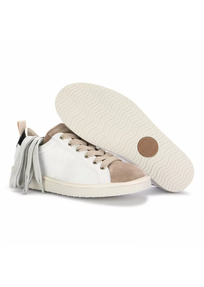 PANCHIC | SNEAKERS ECO-PELLE BIANCO BEIGE In Saldo