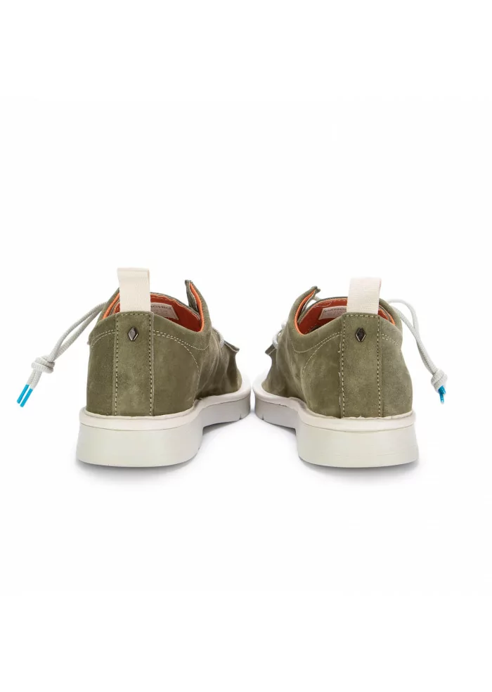 PANCHIC | SCARPE ALLACCIATE CAMOSCIO VERDE SALVIA Moda