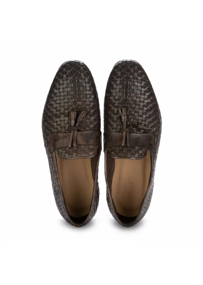 PAWELK'S | MOCASSINI INTRECCIO TUFF PELLE MARRONE Italia