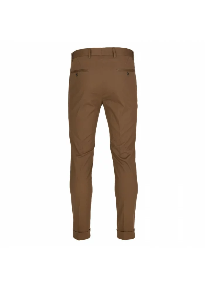 OUT/FIT | PANTALONI SOLDI COTONE MARRONE TABACCO Vendita