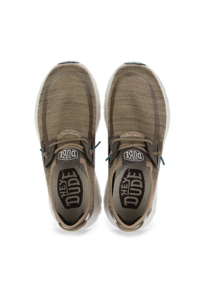 HEY DUDE SHOES | SNEAKERS SIROCCO MARRONE Spedizione Gratuita