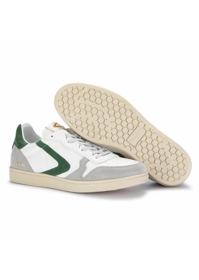 VALSPORT 1920 | SNEAKERS SUPER SUEDE 01 BIANCO GRIGIO VERDE Sconto
