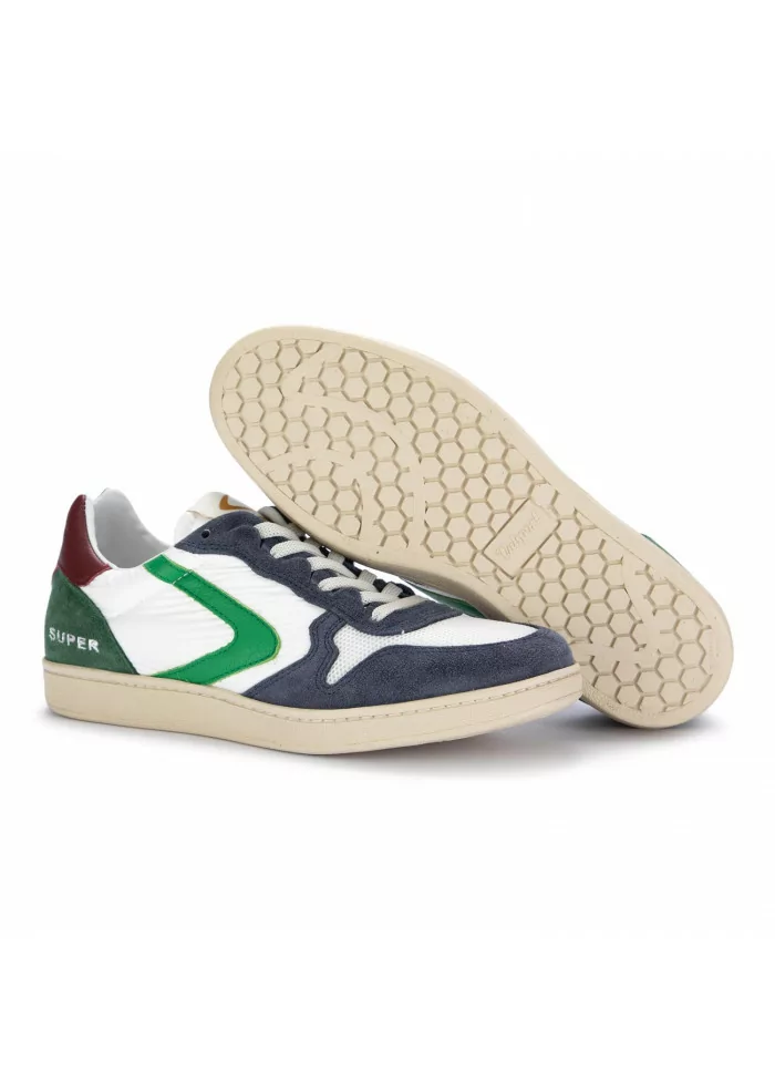VALSPORT 1920 | SNEAKERS SUPER NYLON MESH BIANCO BLU VERDE Offerta