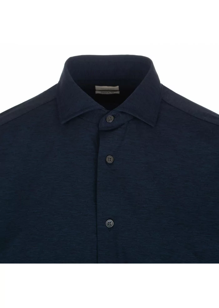 TRAIANO | CAMICIA ROSSINI RADICAL FIT BLU Outlet
