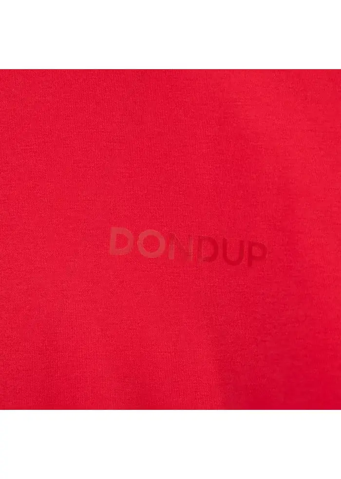 DONDUP | T-SHIRT REGULAR LOGO ROSSO Offerte