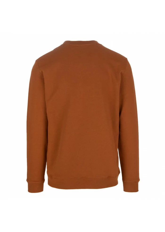 DONDUP | FELPA REGULAR LOGO MARRONE Vendita Economica