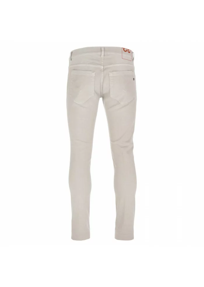 DONDUP | JEANS GEORGE SKINNY STRETCH BEIGE In Saldo