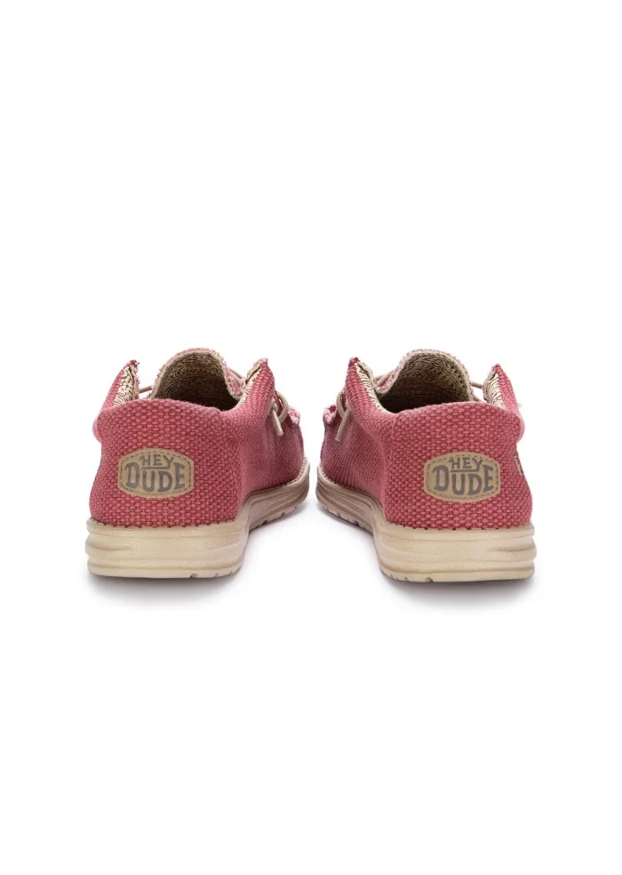 HEY DUDE | SCARPE BASSE WALLY BRAIDED ROSSO Moda