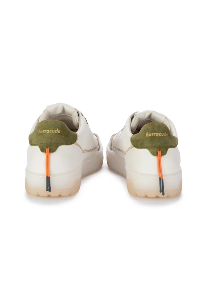 BARRACUDA | SNEAKERS EARVING BIANCO BEIGE VERDE Italia