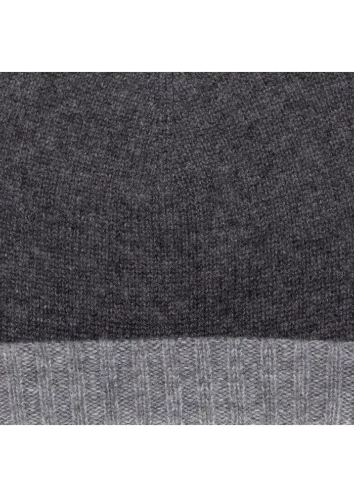 RIVIERA CASHMERE | BERRETTO DOUBLEFACE GRIGIO Promozione