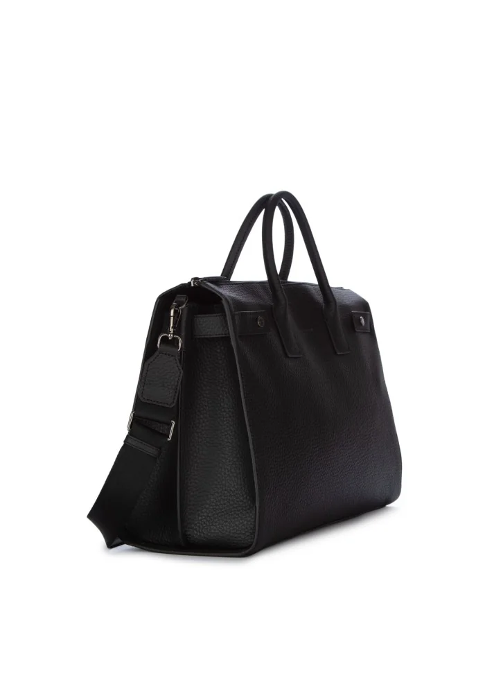 GIANNI CHIARINI | BORSA A MANO CON TRACOLLA NERO Novità
