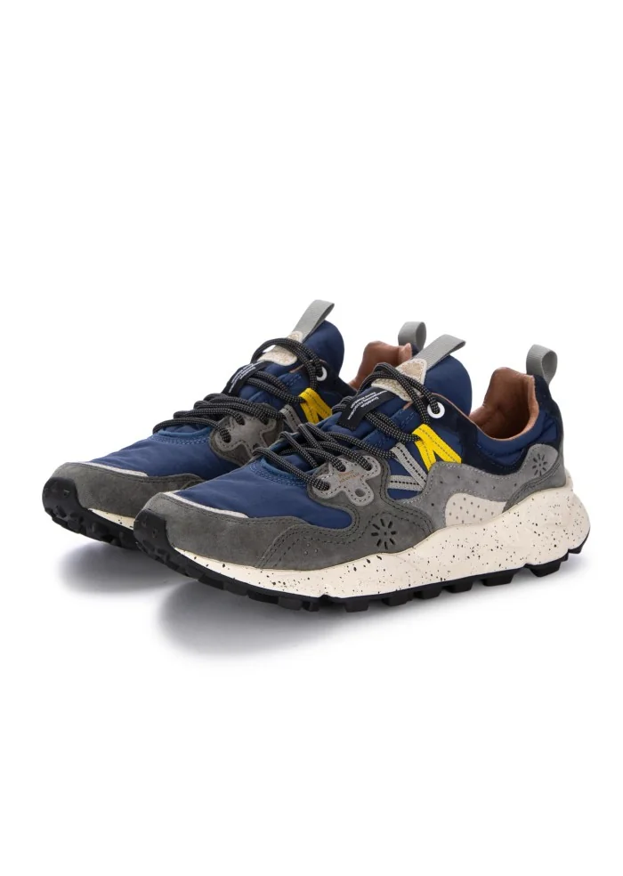FLOWER MOUNTAIN | SNEAKERS YAMANO 3 GRIGIO BLU
