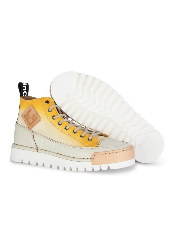 BNG REAL SHOES | SNEAKERS LA SFUMATA GIALLO BIANCO Vendita Economica