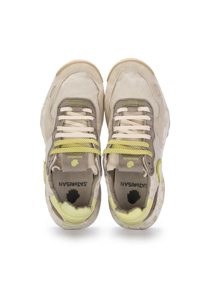 SATORISAN | SNEAKERS CHACRONA BIANCO BEIGE Saldi Di Fabbrica