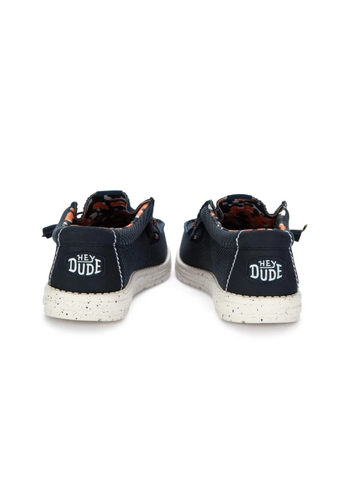 HEY DUDE | SCARPE BASSE WALLY SOX STITCH BLU Negozio