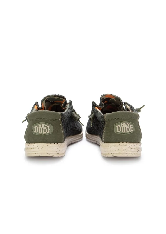 HEY DUDE | SCARPE BASSE WALLY SOX STITCH VERDE In Saldo