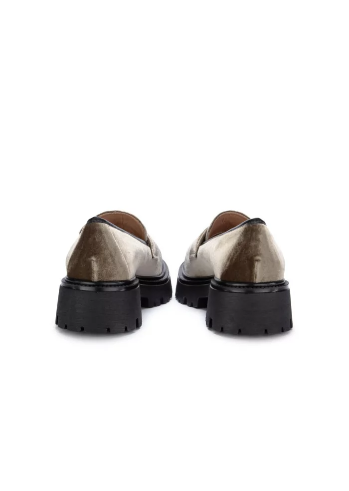 IL BORGO FIRENZE | MOCASSINI CHUNKY VELLUTO MARRONE In Linea