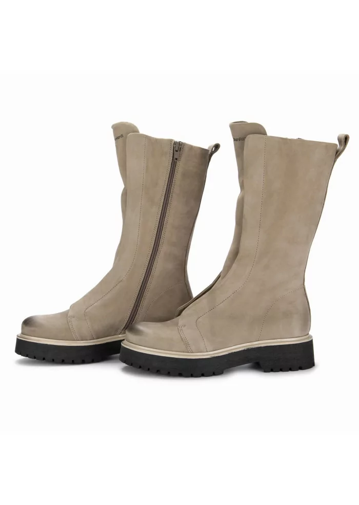 PATRIZIA BONFANTI | STIVALI KUNI HIGH NABUK GRIGIO Promozione